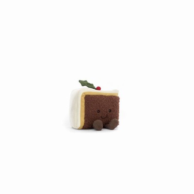 Jellycat Slice of Christmas Cake Australia | 178352JBN